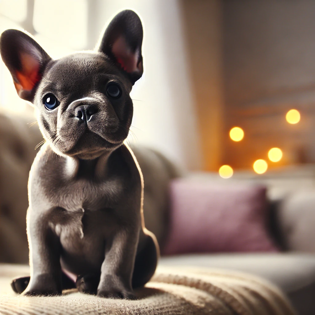 Sitting a French Bulldog