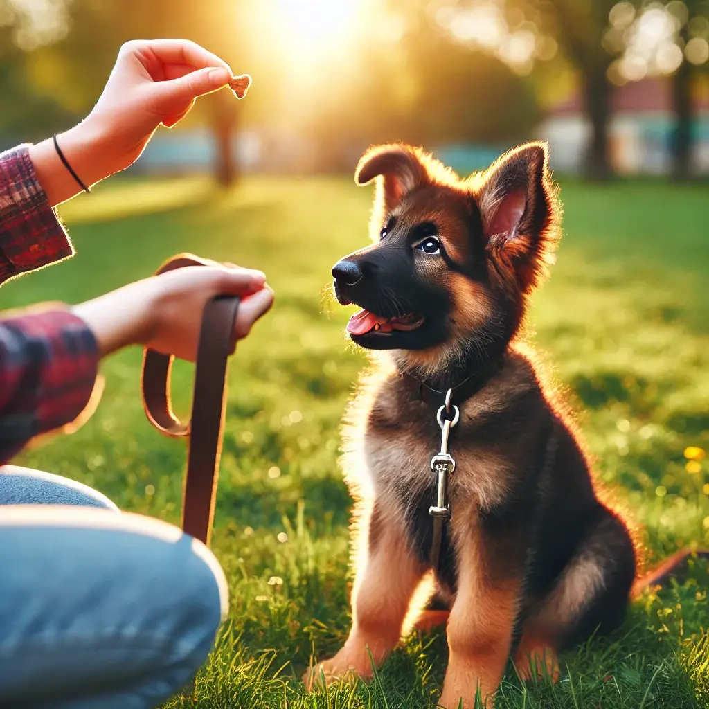 German shepherd puppy training tips