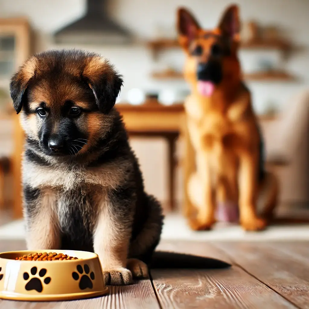 Which protein foods healthy for German Shepherd Puppy's
